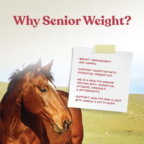 Manna Pro Senior Weight Accelerator Horse Weight Gain Supplement, 8 lb