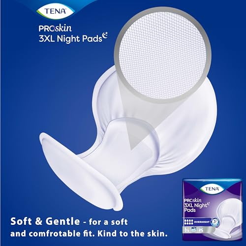 TENA Incontinence Pads, 3XL Plus Size, Overnight Absorbency, for Men & Women, ProSkin - 48 Count - image 7