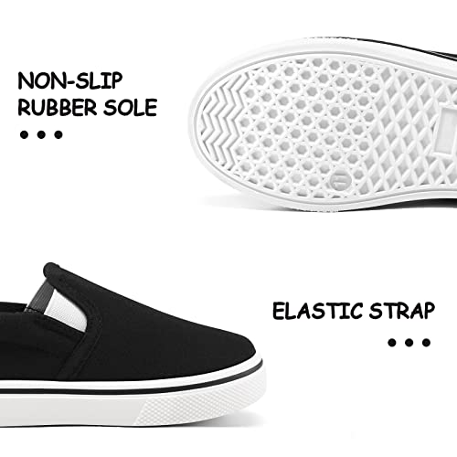 K Komforme Toddler Sneakers For Girls Boys Slip On Canvas Walking Shoes thumb #3