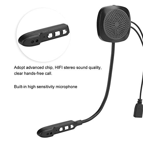 Moto Casco Bluetooth, BT5.0 Auricolare Bluetooth