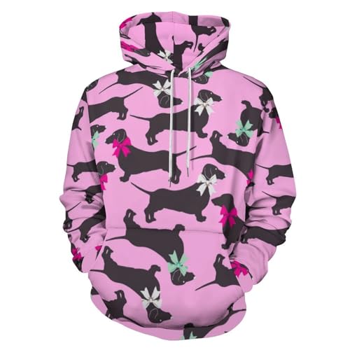 Animal of German Shepherd Pattern Unisex Hoodie Men Women Fashion Pullover Casual Top Lightweight Hooded Sweatshirt
