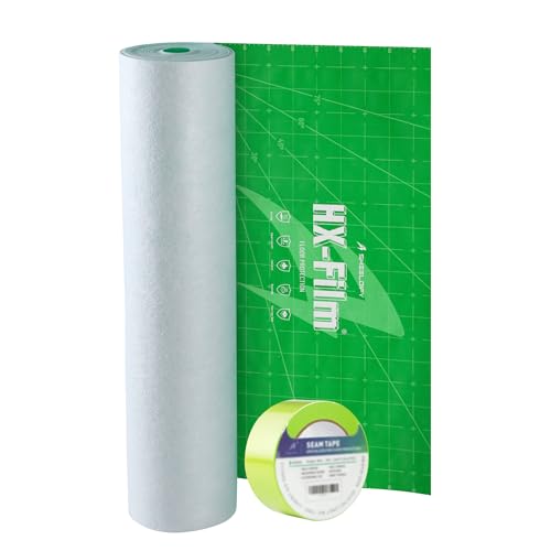 HX-Film 39'x100' Heavy-Duty Floor Protection | Construction Grade Carpet Protector | Drop Cloth...