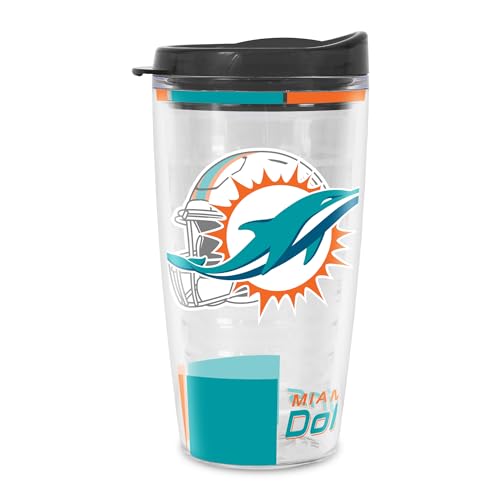 Image of Rico Industries NFL Football Double Wall Classic 16oz Or 20oz Tritan Tumbler W Lid