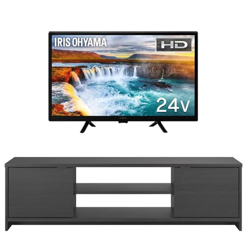 Amazon | アイリスオーヤマ 新生活セット2点セット TV 24インチ+