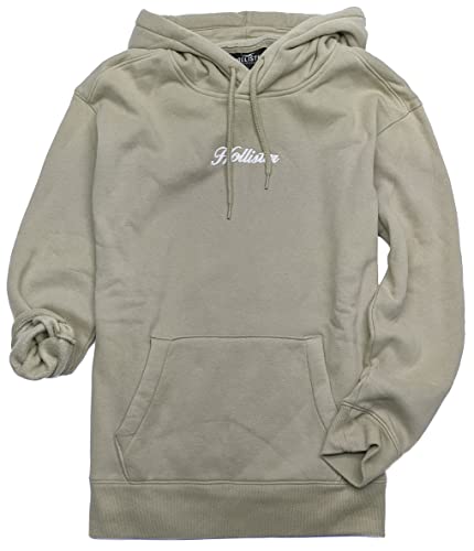 Hollister HOM-25 Herren Logo Graphic Zip oder Pullover Soft Fleece Hoodie,...