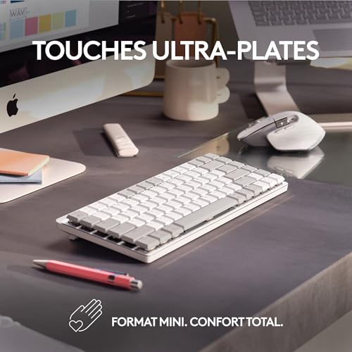Logitech MX Mechanical Mini for Mac Pâle - vue 9