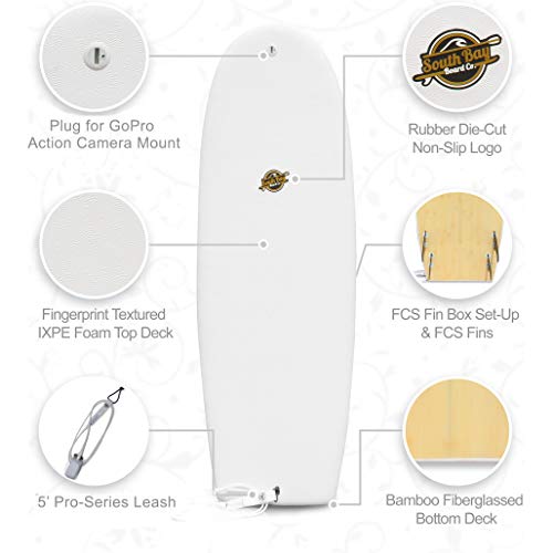 Buy South Bay Board Co. Hybrid SurfboardWaxFree Textured SoftTop