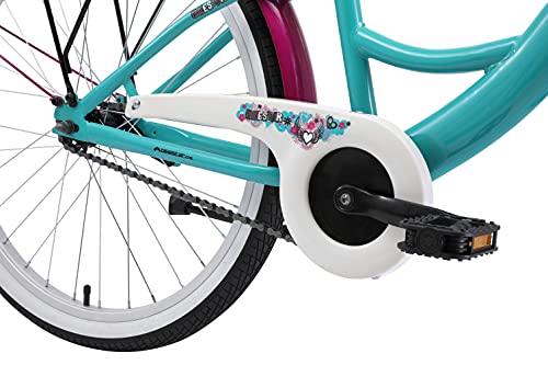 BIKESTAR Jugendfahrrad Kinderfahrrad für Mädchen ab 9 Jahre | 24 Zoll Kinderrad Classic | Fahrrad für Kinder Mint | Risikofrei Testen – Bild 8