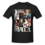 Patrick Swayze Men's Classic Unisex Cotton T-Shirt for Men & Women, Classic Tee Black Small