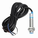 MECCANIXITY Inductive Proximity Sensor,PNP NC M12 DC 6-36V 300mA Proximity Switch Detector Approach Sensor 2mm 3 Wire for Industrial Automation LJ12A3-2-Z/AY