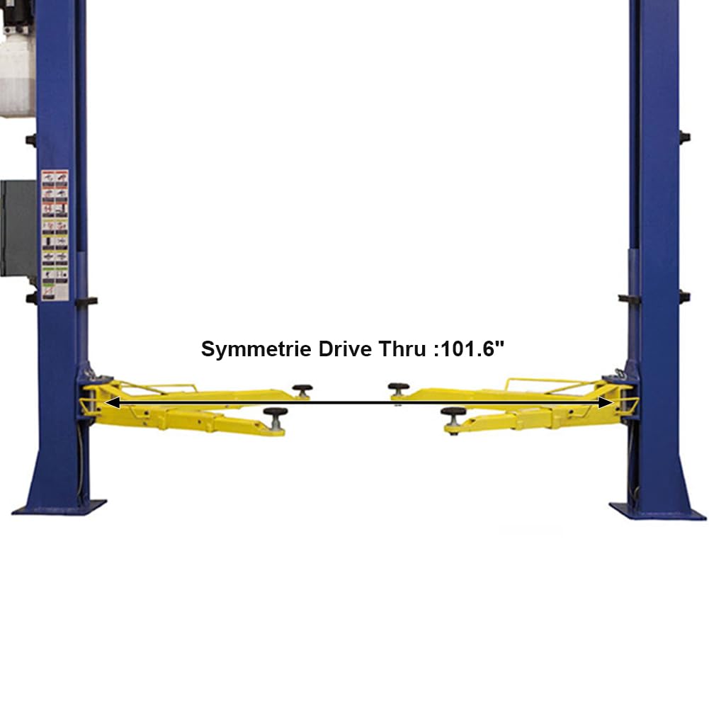 DMC-FPPS Two Post Car Lift 9,000 LBS Overhead 2 Posts Auto Hoist Truck Lift for Garage 3 Year Warranty