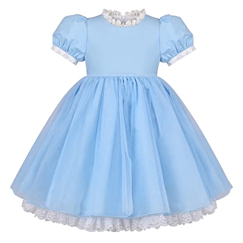 Sunny Fashion Girls German Dirndl Dress S for Bavarian Oktoberfest Vintage Pink Age 6-12 Years