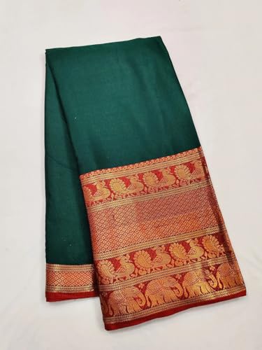 Image of SUPERLAXMI Self Design Kanjivaram Jacquard, Art Silk Saree