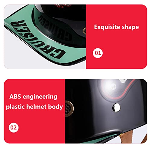 ECE Approved Mezzo Casco Moto German Style Vintage...