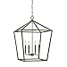 Millennium 3254-AS Four Light Pendant, Pwt, Nckl, B/S, Slvr