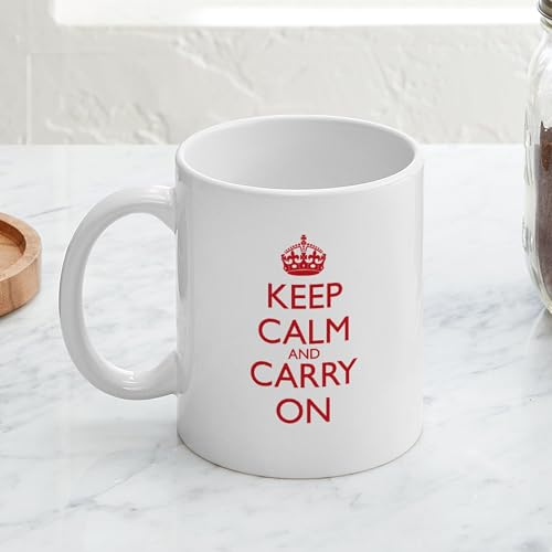 Taza de cerámica blanca 11 oz con diseño impreso miniatura 4