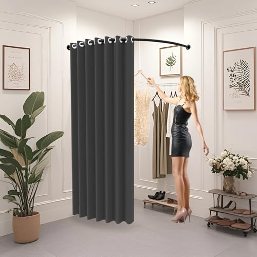 WPYGHLJN Umkleidekabine, Mobile Eck Wandmontage Umkleidekabinen...