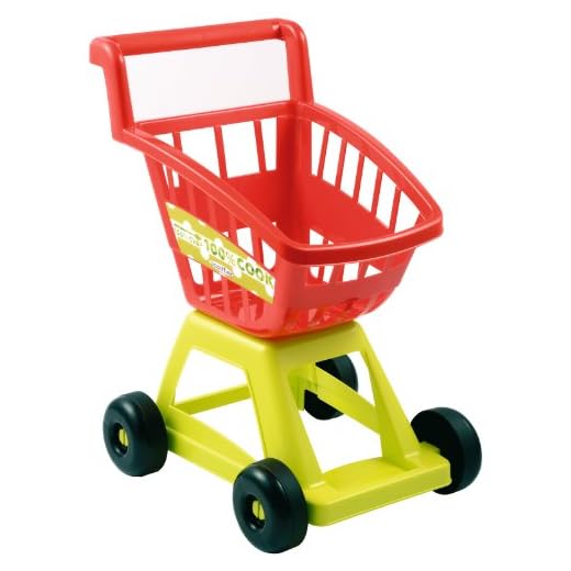 Ecoiffier Carrito de Supermercado de Juguete, Medidas (L x An x Al): 38x28x47cm, Color Otros, Norme (7600001226)