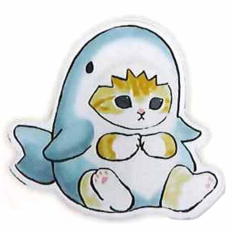 Mofusand Cat Acrylic Clip, Soup