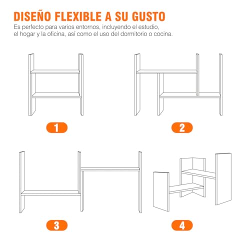 Oficina, Home escritorio librero Marca WEHOGAR (3)