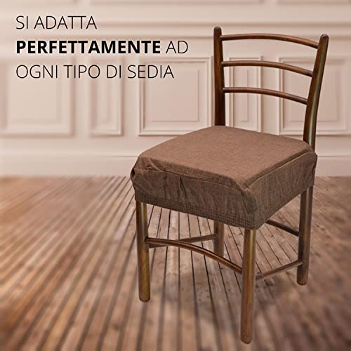 Set 6 Cuscini Sedia Vesto con Elastico da