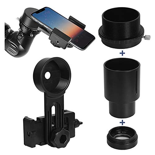 Telescope 80EQ Refractor Scope - 80mm Aperture and 700mm Focal Length, Multi-Layer Green Film, with Digiscoping Adapter for Photography and 13 Percent Transmission Moon Filter