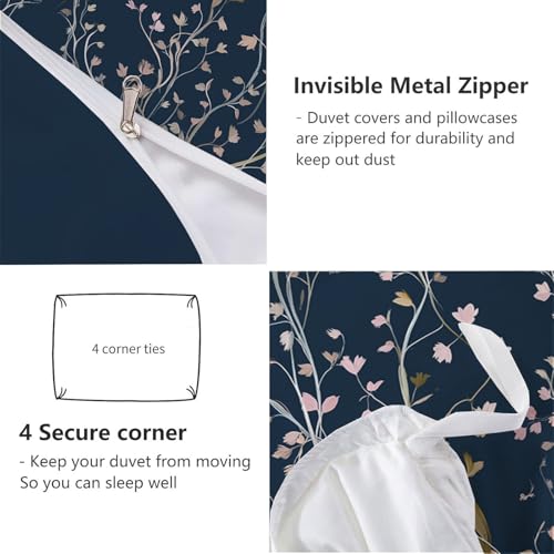 Linge de lit chic parure housse de couette 240x260 de qualité supérieure 3D - 7