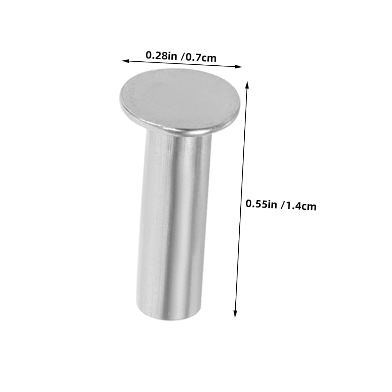 VICASKY Copper Knife Handle Fastener Rivet Nuts for Knife Handles Easy DIY Installation Repair