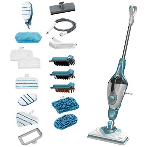 BLACK+DECKER BHSM1615DAM-QS, Mopa a Vapor 2 en 1 Cover