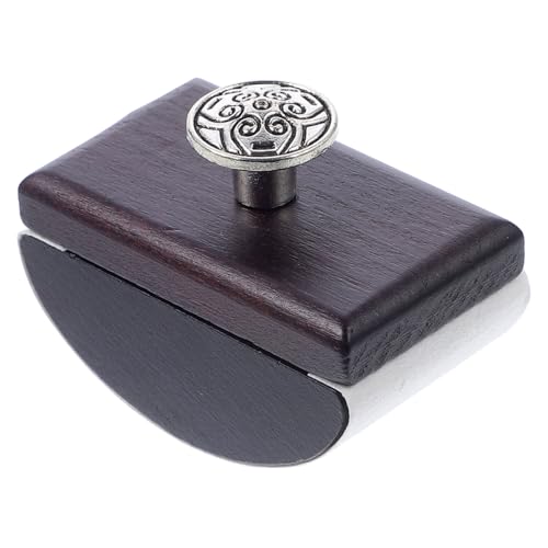 ibasenice 木製ロッカー吸墨器 インク速乾吸収ツール 万年筆用カリグラフィー書道向け 書斎 オフィス対応耐久アルミ合製