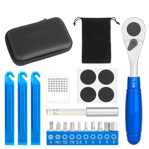 Conjunto de llave de trinquete, juego de trinquete,Kit de engranajes de mantenimiento flexible | Lugar de trinquete profesional destornillador establecido para reparación automotriz y uso en el hogar