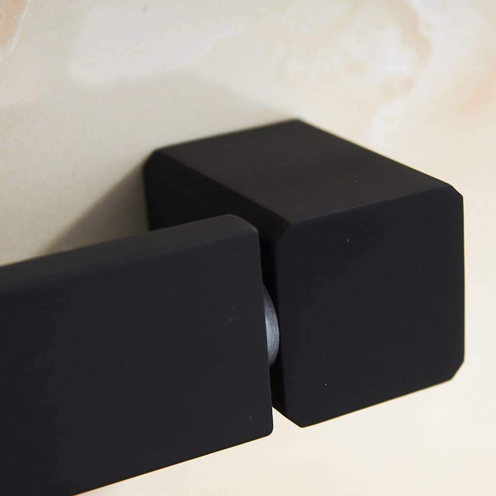 XYNSNDB Porta Carta igienica da Bagno Porta Rotolo di Carta velina in Acciaio Inox Nero Opaco, Supporto da Parete