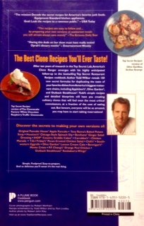 Top Secret Restaurant Recipes 2: More Amazing C... 1435152204 Book Cover