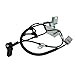 Tazoaa ABS Wheel Speed Sensor 89543-60010 for Lexus Lx470 1998-2007 for Toyota Land Cruiser 1998-2007