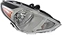Compatible with Nissan Versa Sedan Headlight Lamp 2015 2016 2017 2018 2019 Halogen Passenger Right Side