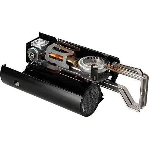 Snow Peak Home and Camp Burner, Camping Stove, Backpacking, Automatic Ignition, Black - Additional View