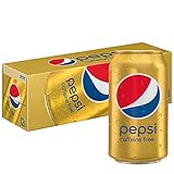 Pepsi Cola Soda Pop, Caffeine Free, 12oz Cans (12 Pack)