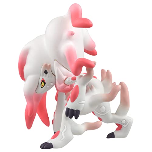 TAKARA TOMY Pokemon (Height 5cm 1.96 inches) Hisuian Zoroark Moncolle Monster Collection MS-34, Jade, 1.5 inches