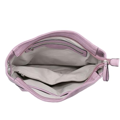 Image of Hobo Shoulder Bag with Big Snap Hook Hardware