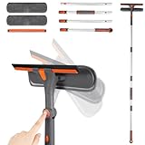 Photo Gallery lavavetri da 160 cm, kit 2 in 1 per la pulizia delle finestre con asta estensibile per finestre alte, vetri e pulizia interna ed esterna Photo Gallery lavavetri da 160 cm, kit 2 in 1 per la pulizia delle finestre con asta estensibile per finestre alte, vetri e pulizia interna ed esterna
