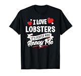 Photo Gallery grafica i love lobsters - sono le persone che mi infastidiscono! maglietta Photo Gallery grafica i love lobsters - sono le persone che mi infastidiscono! maglietta