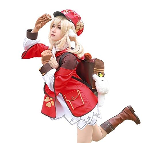 Amazon.co.jp: 原神 げんしん クレー 可莉 コスプレ 衣装 モンド城