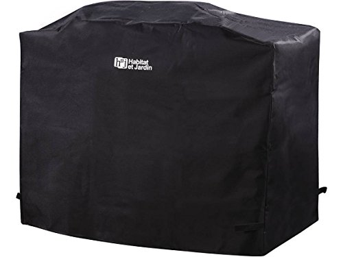 Habitat et Jardin Housse pour Barbecue Festa 5" - 120x52 cm - Noir Cover