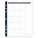 FranklinCovey - Monticello Two-Page Monthly Calendar Tabs (Jan 2026 - Dec 2026, Monarch)