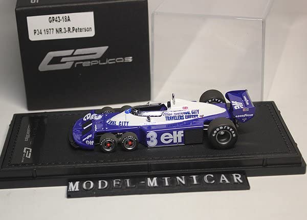 ティレル　p34 世界限定500 ティレル p34 世界限定500 伝説の6輪F1マシン「タイレルP34