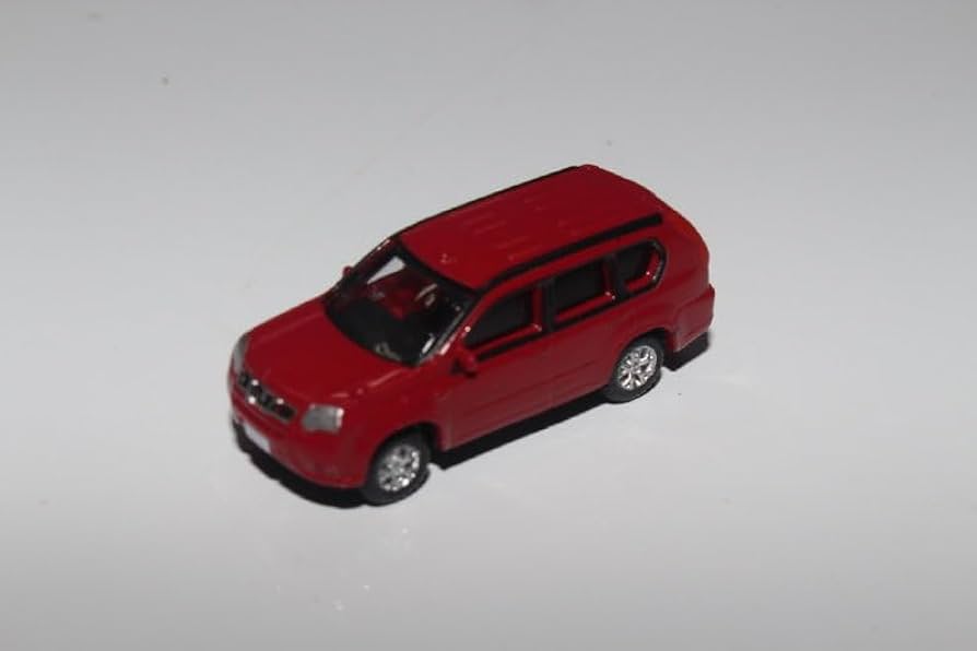 NISSAN X-TRAIL 赤 ミニカー 日産オンラインショップ：X-TRAIL(Cardinal Red) 1/43