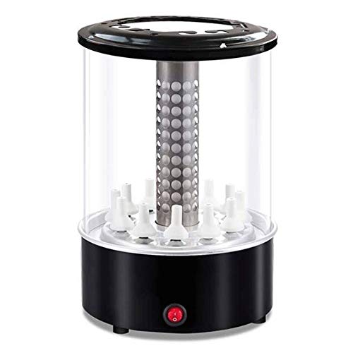 YFGQBCP Multi-Funktion Automatische Rotation Doppelbackblech, Haushaltselektrogrill, Non-Stick Smokeless Barbecue…