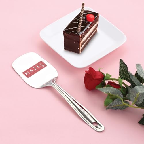 Image of HAZEL Stainless Steel Cake Pie & Pastry Serving Spoon with Handle Slicer Lifter