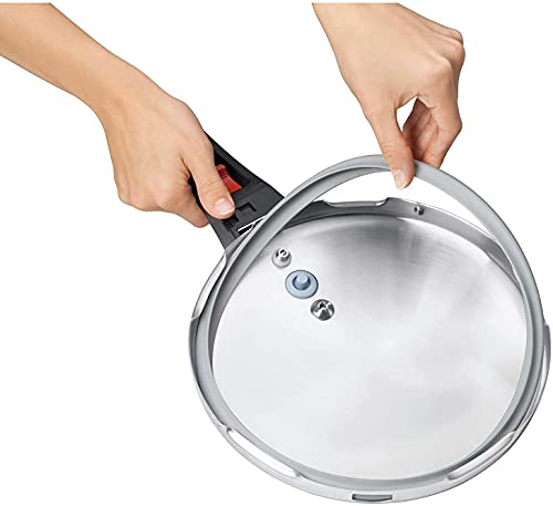 Cafopgrill Bague d'Étanchéité Remplacement Clear Silicone Joint pour Home Kitchen Cooker Outil de Cuisine(24cm / 9.45inch)