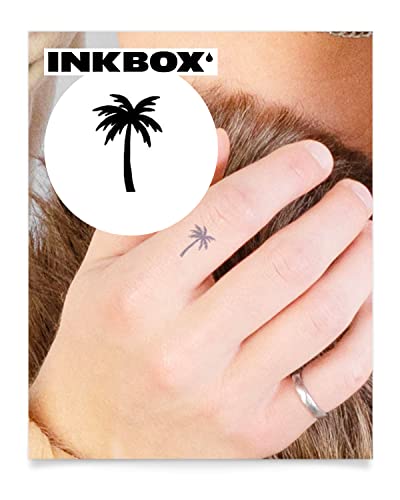 Inkbox Temporary Tattoos, Semi-Permanent Tattoo, One Premium Easy Long Lasting, Water-Resistant Temp Tattoo With For Now Ink - Lasts 1-2 Weeks, Isla, 1 X 1 In #TOP1